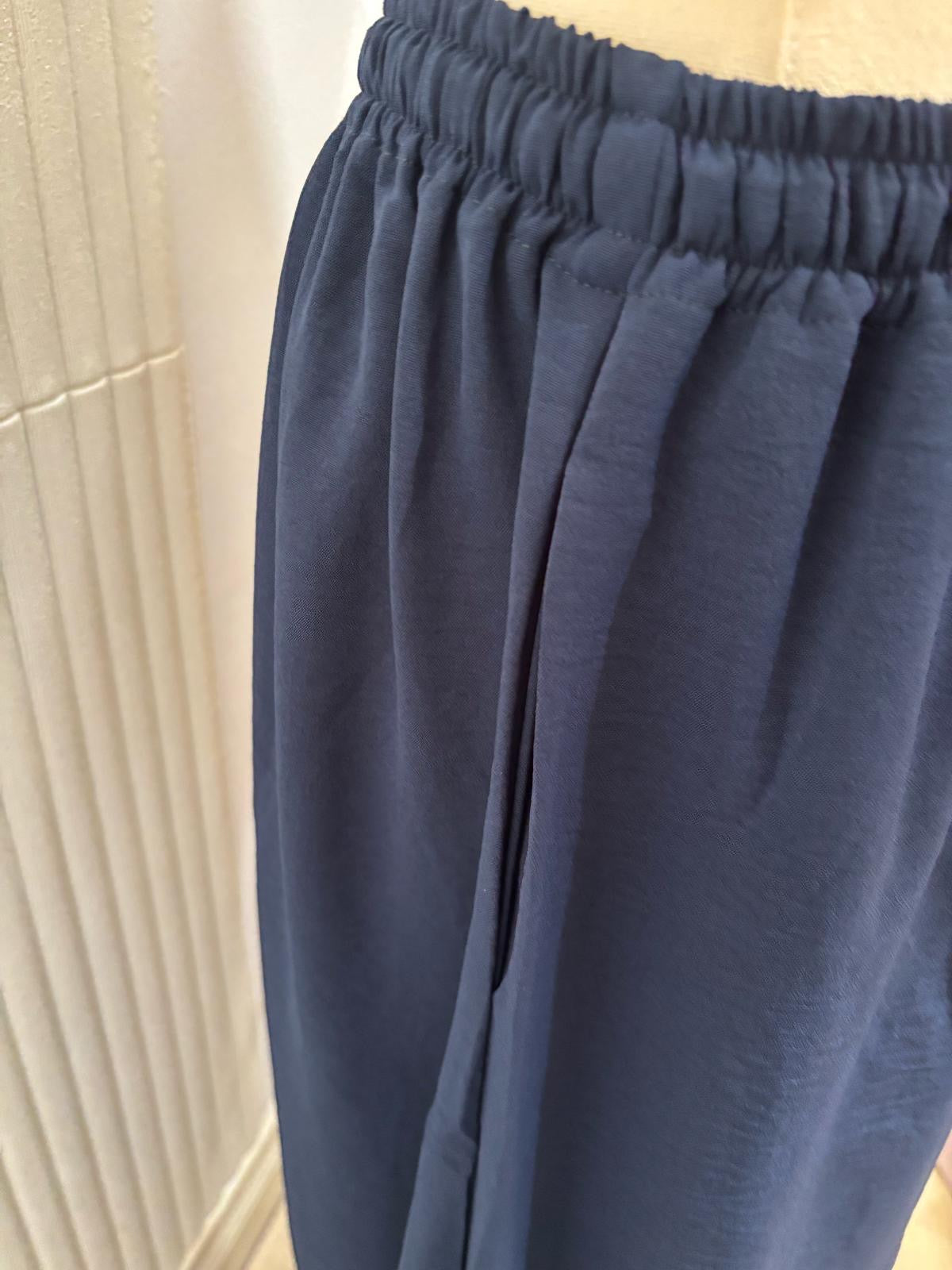 Oasis Sleeved Khimar and Skirt Set - Crinkle Fabric