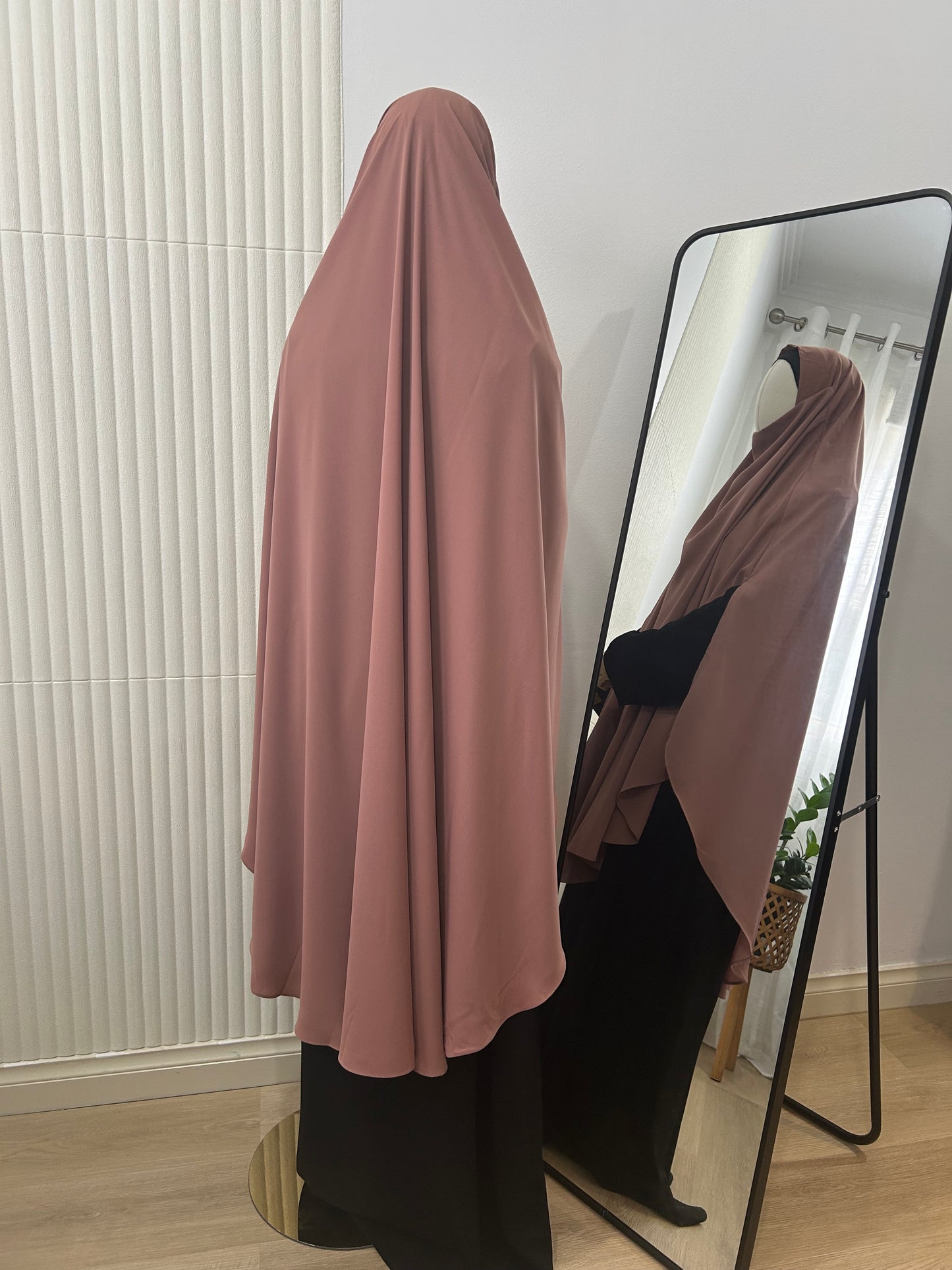 Split Khimar - Woolpeach Fabric