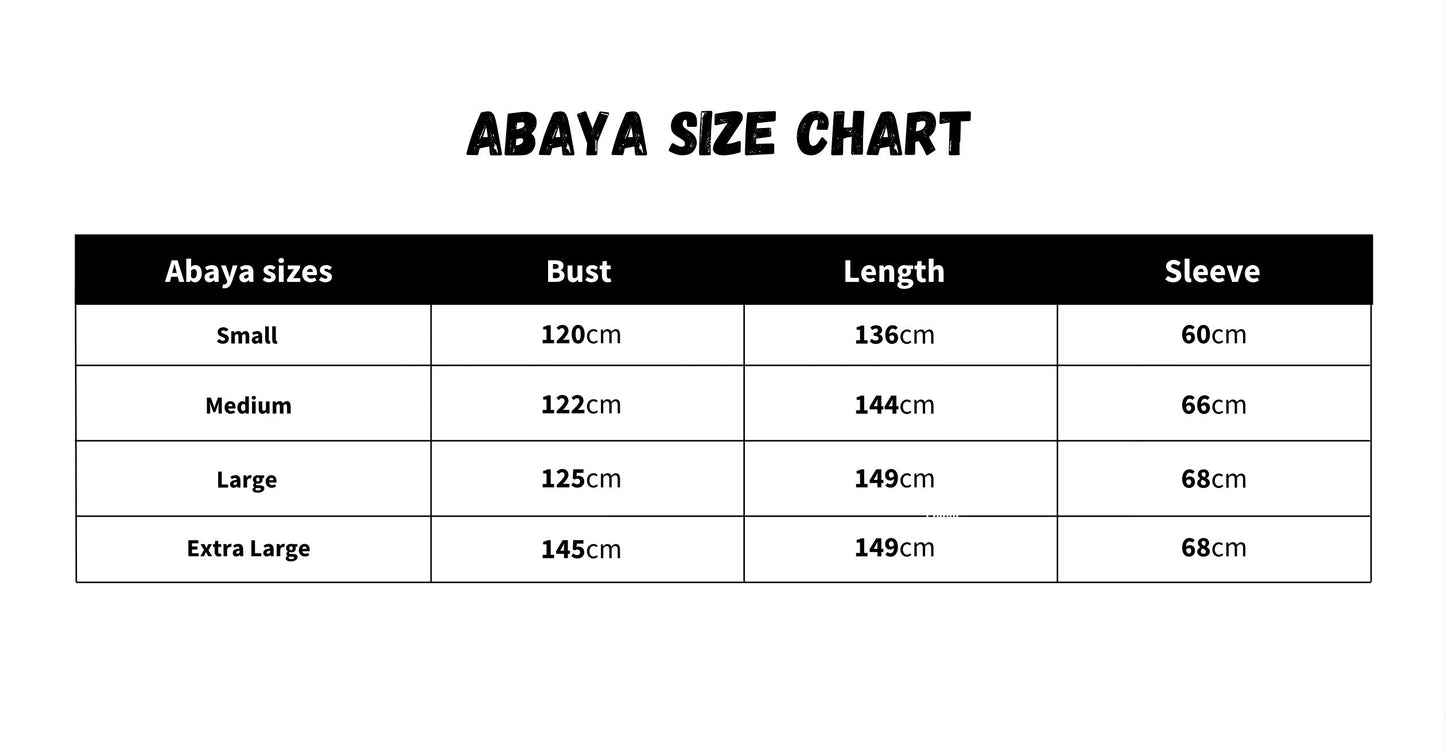 Raindrop Abaya - Woolpeach Fabric