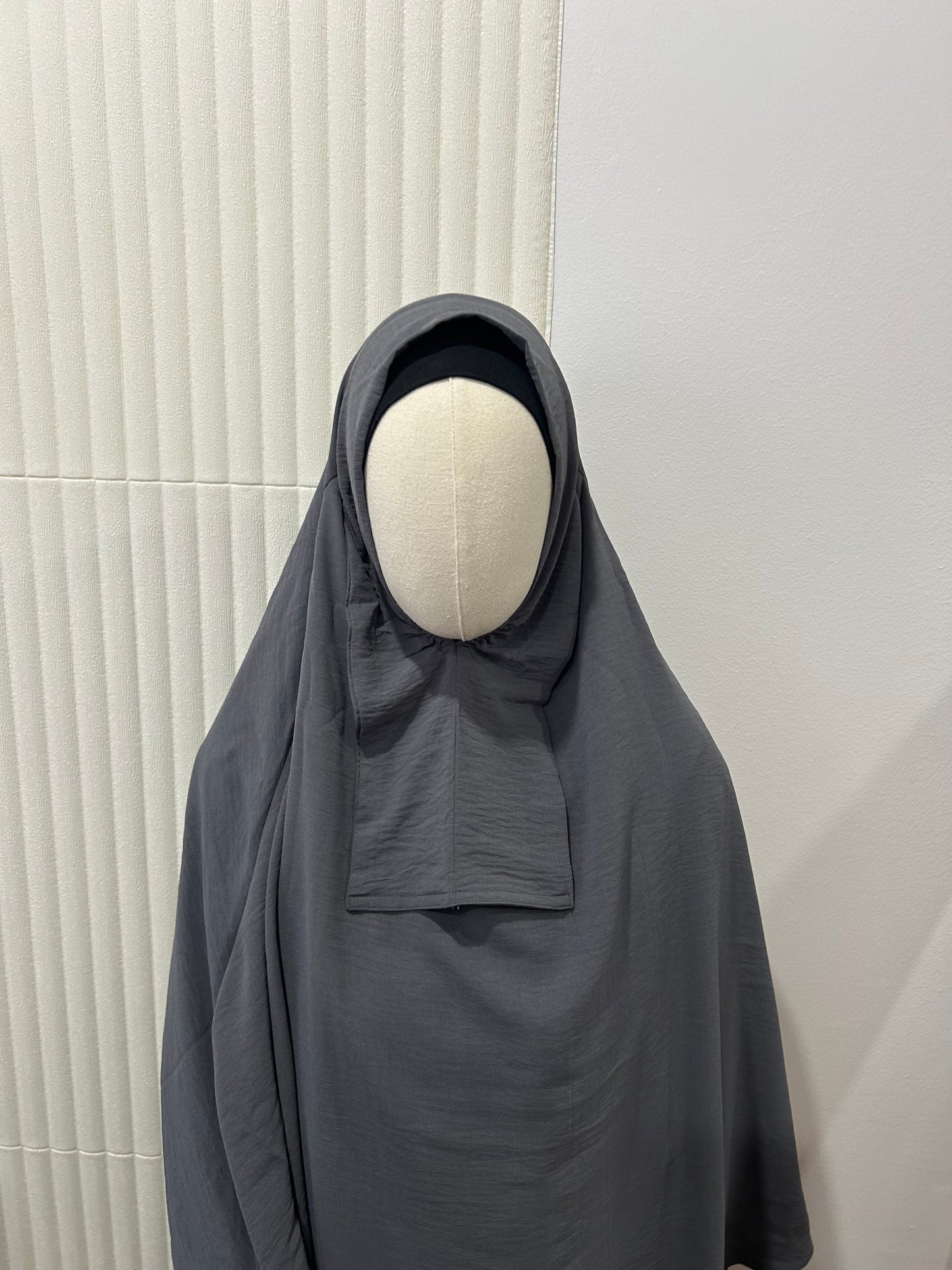 Diamond Khimar - Crinkle Fabric