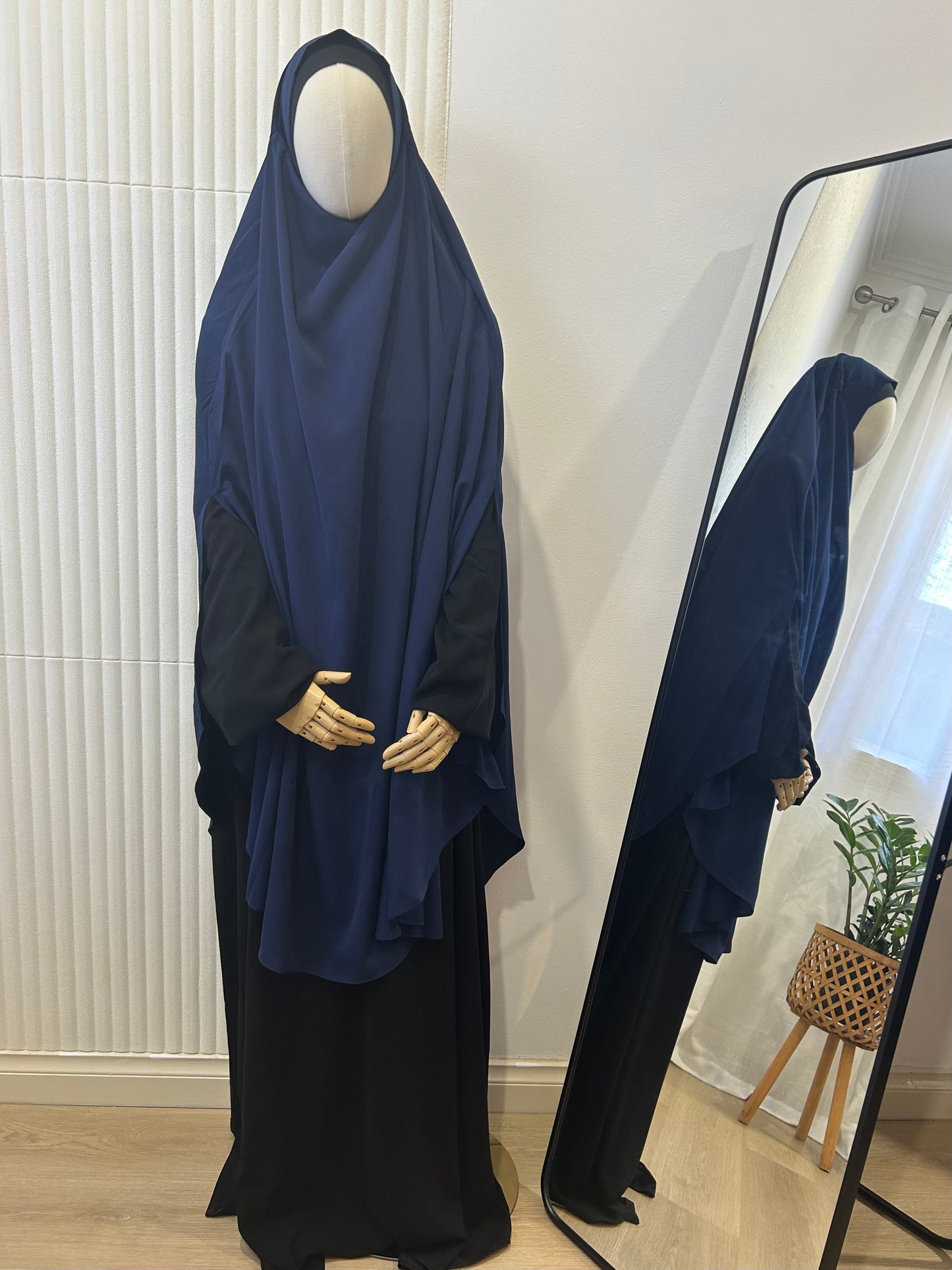 Split Khimar - Woolpeach Fabric