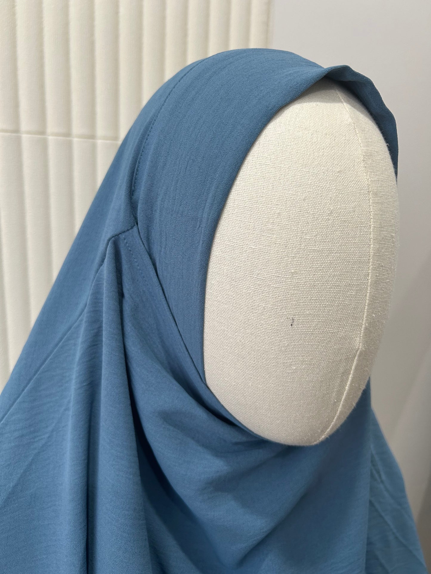 Kids Khimar and Skirt Set - Crinkle Fabric