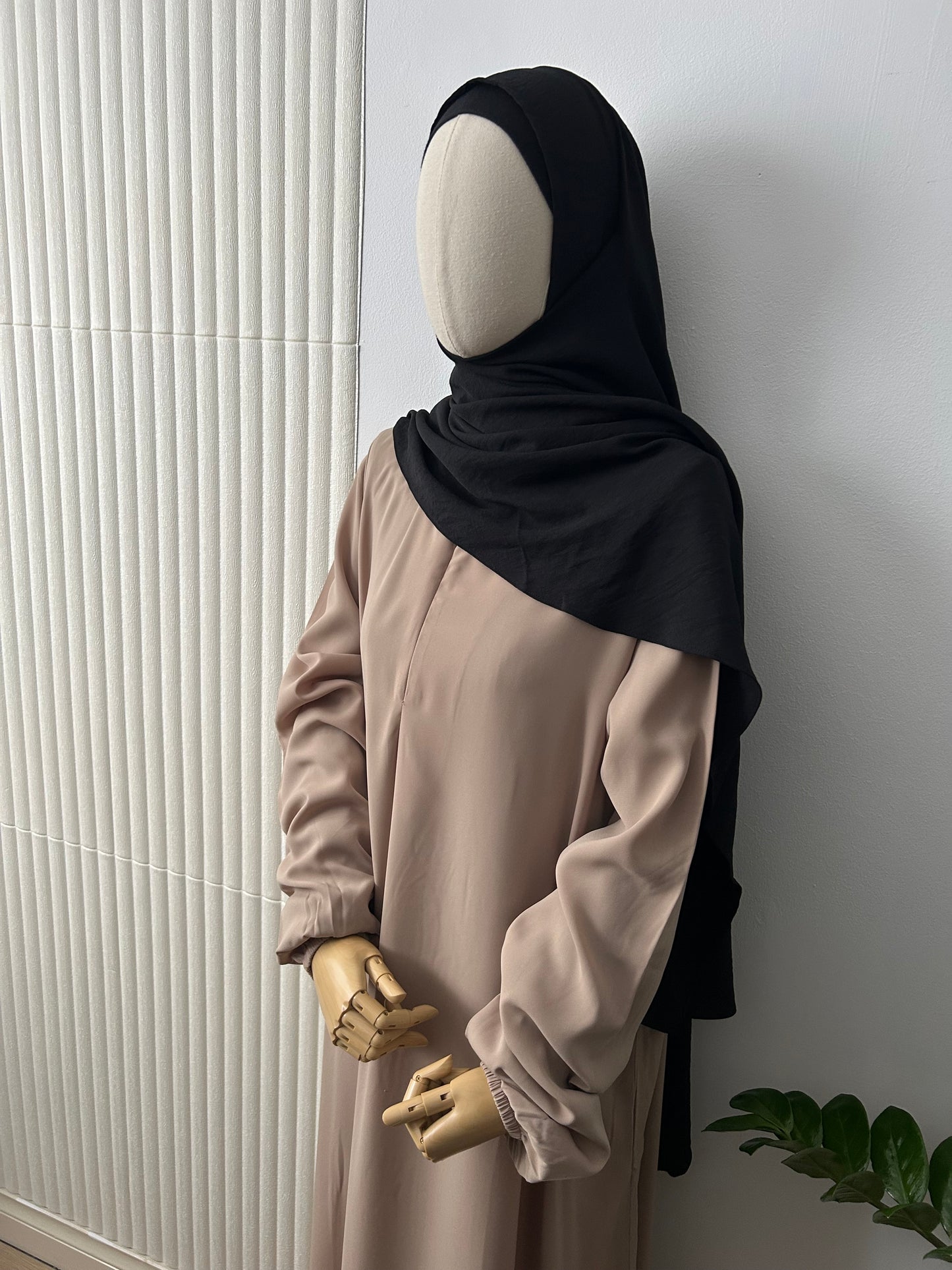 Stream Abaya - Woolpeach Fabric