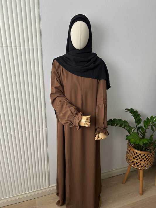 Raindrop Abaya - Woolpeach Fabric
