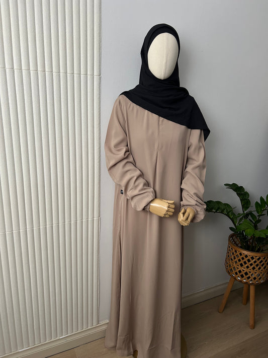 Clearance Stream Abaya - Beige