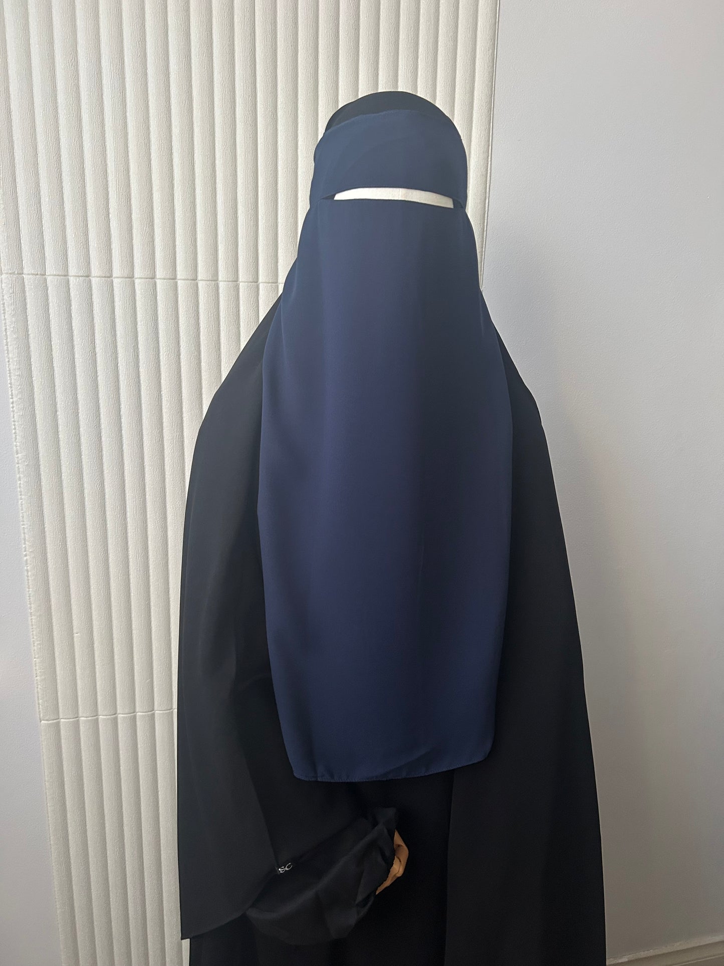 Single-Layer Niqab - Wool Chiffon