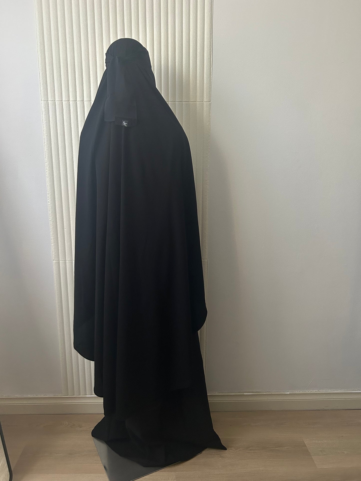 Single-Layer Niqab - Wool Chiffon