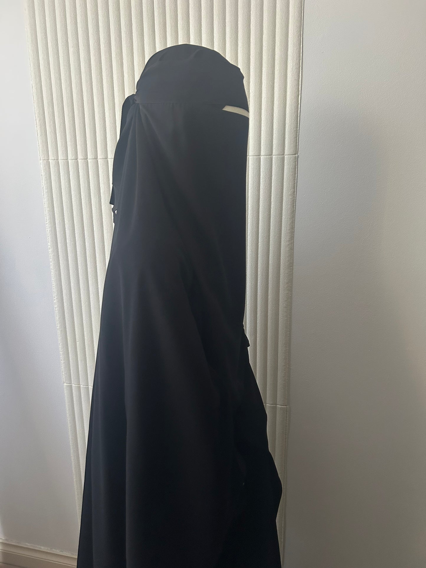 Single-Layer Niqab - Wool Chiffon