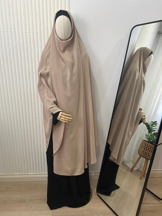 Clearance Spring Khimar - Beige