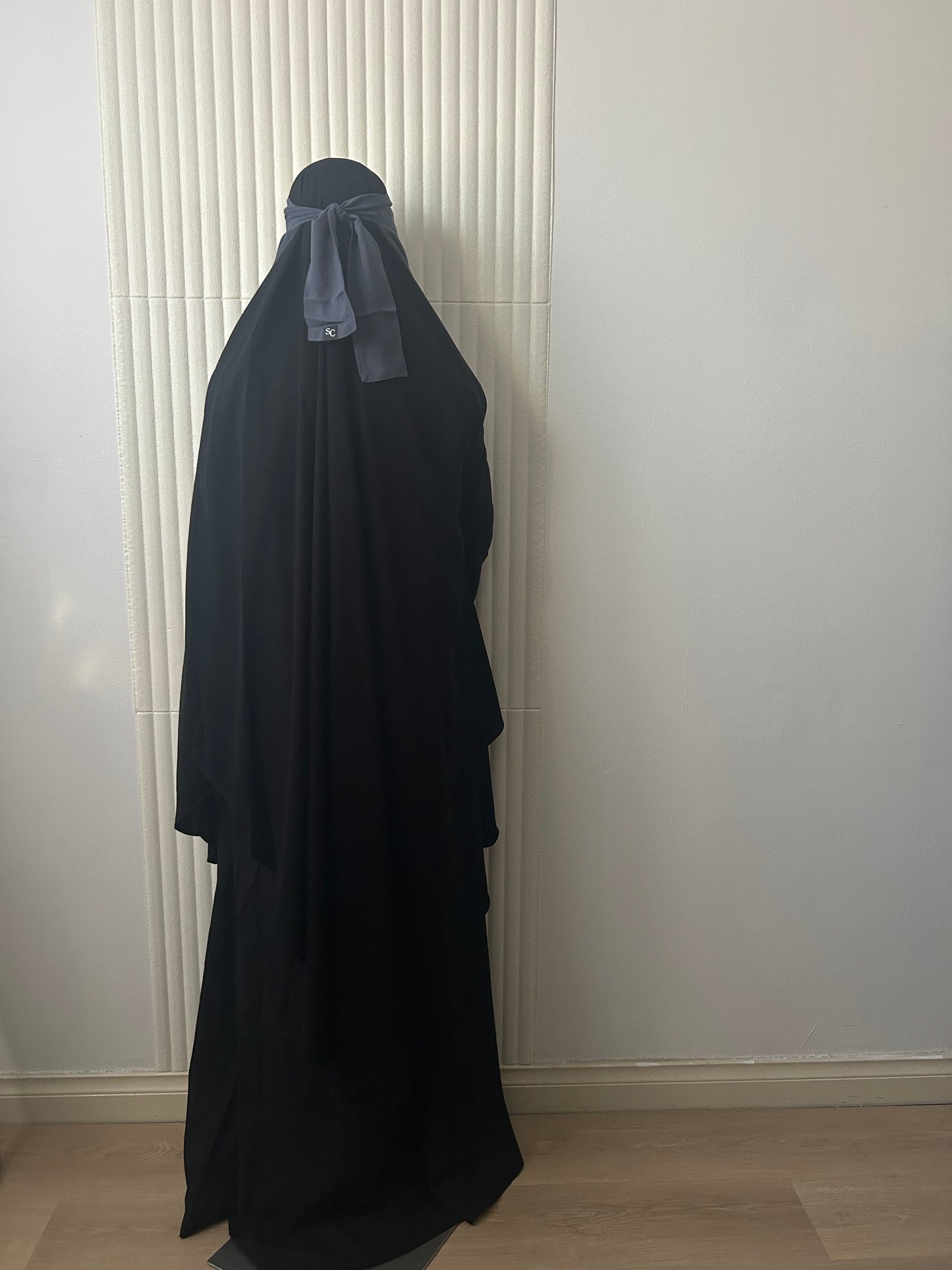 Single-Layer Niqab - Wool Chiffon