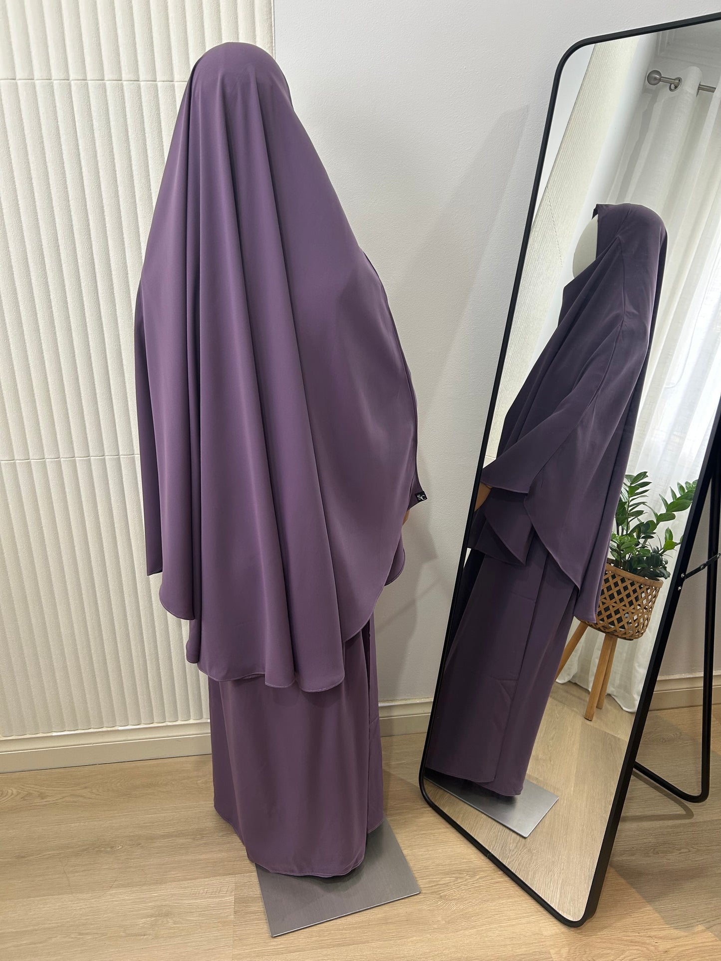 Kids Khimar and Skirt Set - Woolpeach Fabric