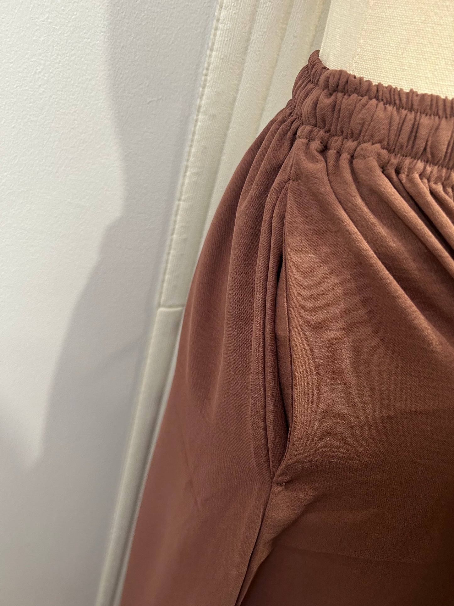 Skirt - Crinkle Fabric