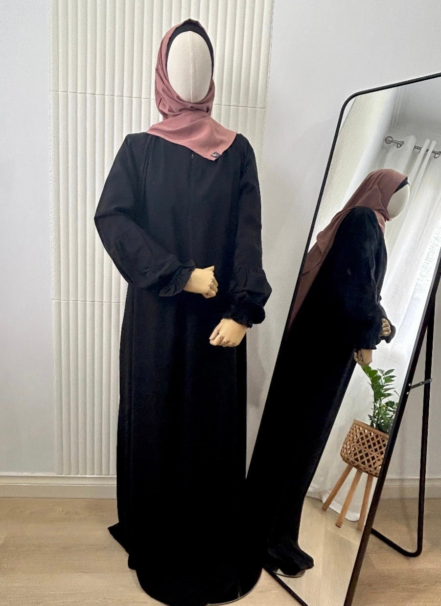 Raindrop Abaya - Woolpeach Fabric