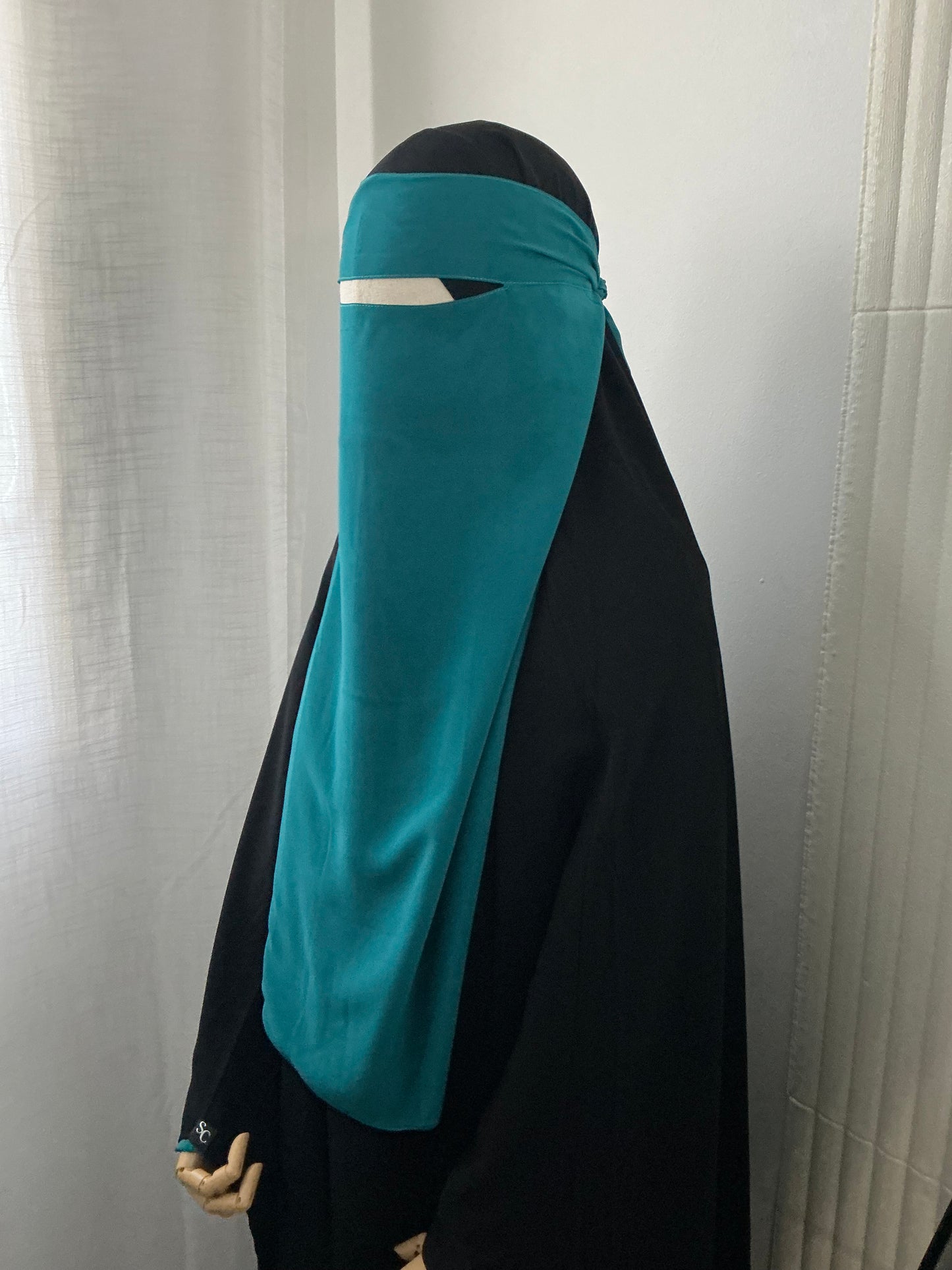 Single-Layer Niqab - Wool Chiffon
