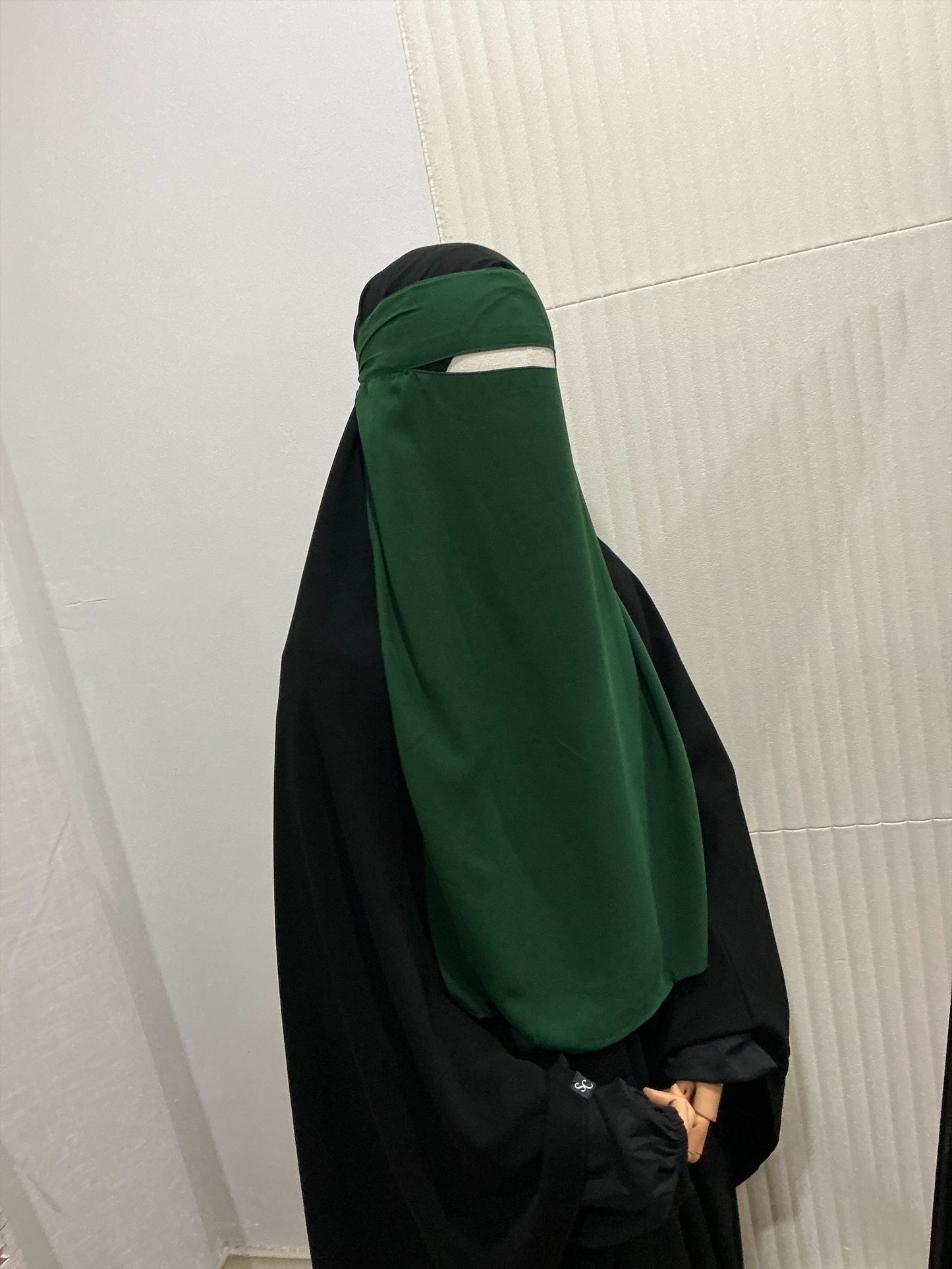 Single-Layer Niqab - Wool Chiffon